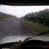 поездка в дождь