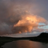 Закатные облака над Чусовой
