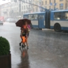 Дождь на Невском.