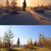 Зима и осень