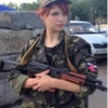 Донбасская девушка на службе