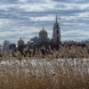 В небе, колокольнями проколотом