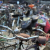 Стоянка велосипедов в Шанхае
