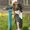 Вечером за водой