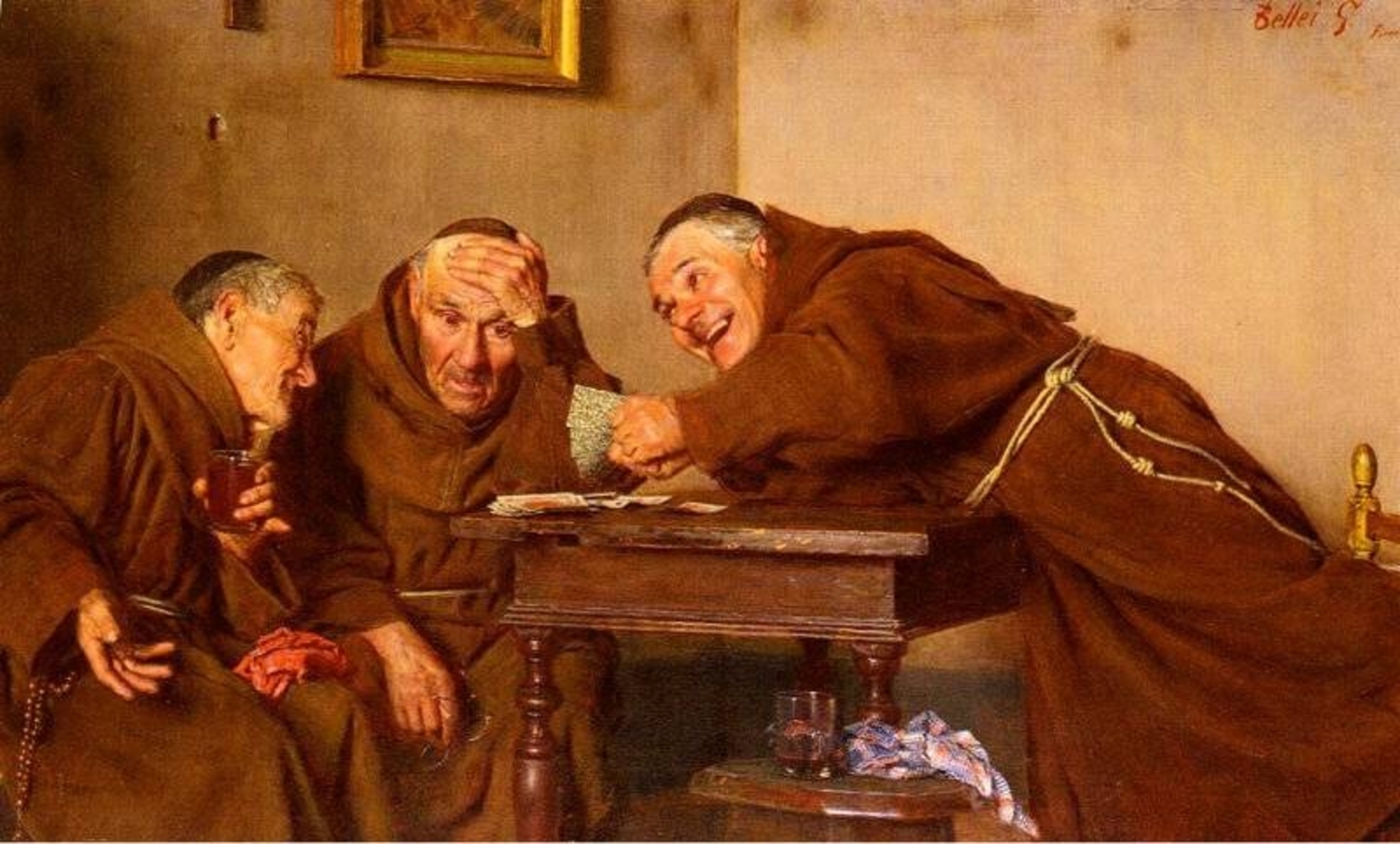 Играй монах. Гаэтано Беллей (Италия)1857-1922. Художник Гаэтано Беллей. Беллеи Гаэтано (Gaetano Bellei, 1857-1922). Художник Гаэтано Беллей 1857-1922.