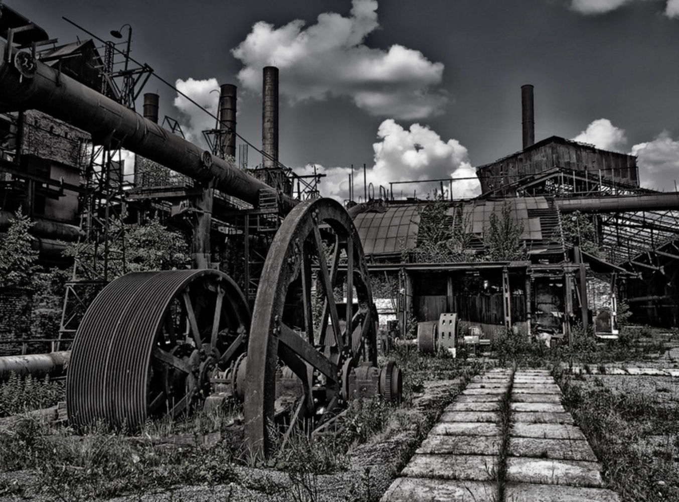 Старый металл — конкурс "Индустриальный пейзаж" — Фотоконкурс.ру