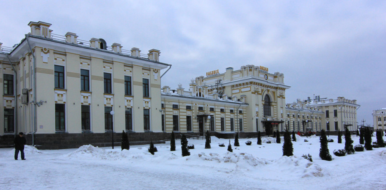 Остановка жд вокзал рыбинск фото