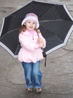 Дарья под зонтом