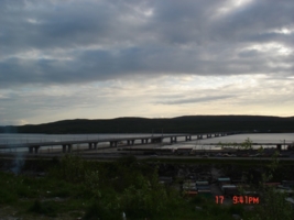 Мурманск, Кольский залив, день