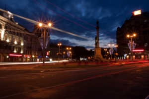 Огни на площади А.Мицкевича