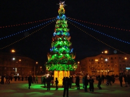 новогодний Новосибирск