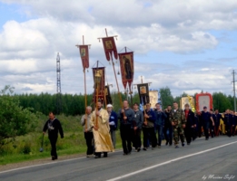 Православные на марше