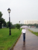 Москвичка под зонтиком