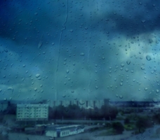 За окном серый дождь..