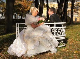 Октябрь - время свадеб