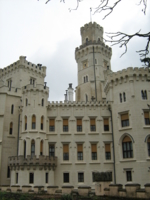 Замок Глубока в Южной Чехии