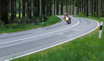Дорога для мотоциклиста