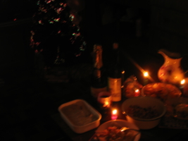Ужин при свечах