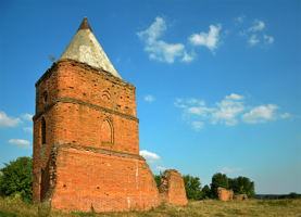 Развалины Сабуровской крепости 