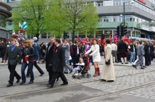 Народные гуляния в Осло