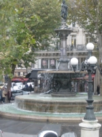 городской фонтан