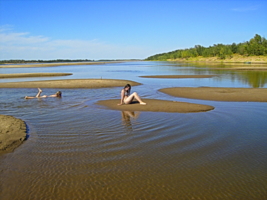 Спасение -  в воде