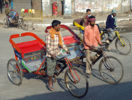 Велорикши в Дели