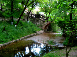 мостик на старой мельнице