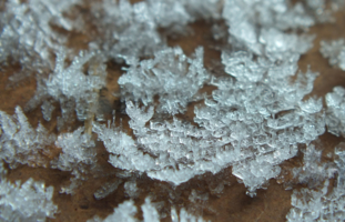 кристаллики льда