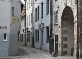 Улица в средневековье