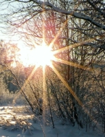 Зимнее солнце