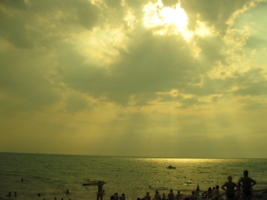 Море,солнце,вечер