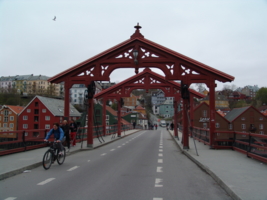 Норвегия.Тронхейм.Мост.