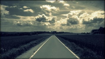 Дорога под облаками
