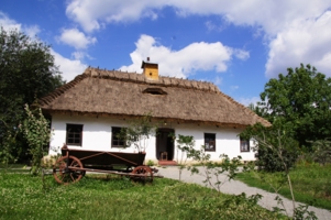 Старый украинский дворик