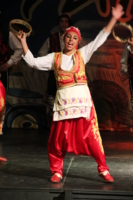 Исполнительница турецких танцев.
