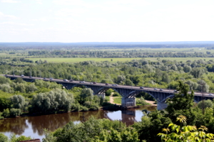 Владимир.Мост над Клязьмой.