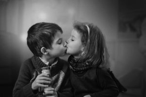 Детский поцелуй 