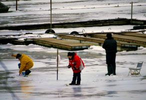 Увлечение зимней рыбалкой