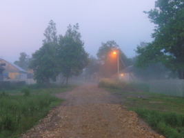 Фонарь в тумане