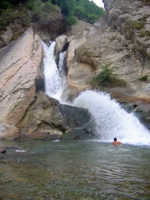 Хучнинский водопад.