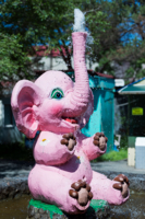 Розовый слоненок