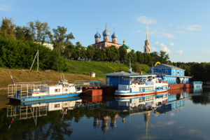 На реке Трубеж.