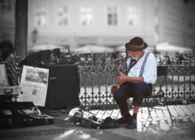 старый Пражский музыкант