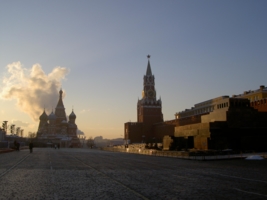 Утро на Красной площади