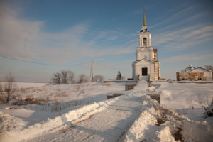 Сельский храм в русской глубинке
