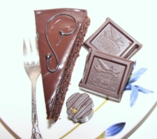 Шоколадный торт Захер.