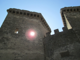 Смотровое окно в  крепости
