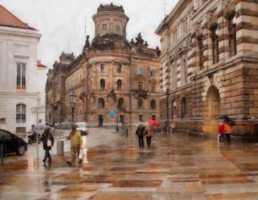 Дождливый Дрезден