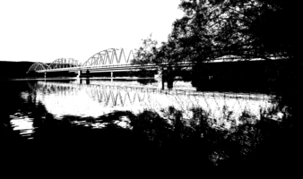 Черно-белый мост